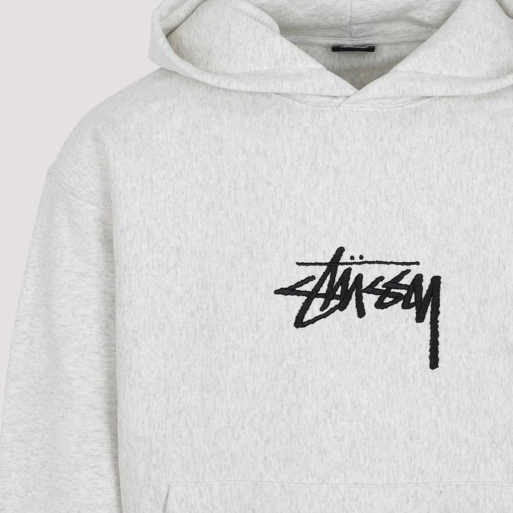 STUSSY  STOCK LOGO HOODED SWEATSHIRT商品第3张图片规格展示