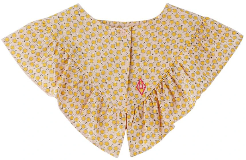 商品The Animals Observatory|Kids Pink & Yellow Flowers Hawk Collar,价格¥184,第1张图片