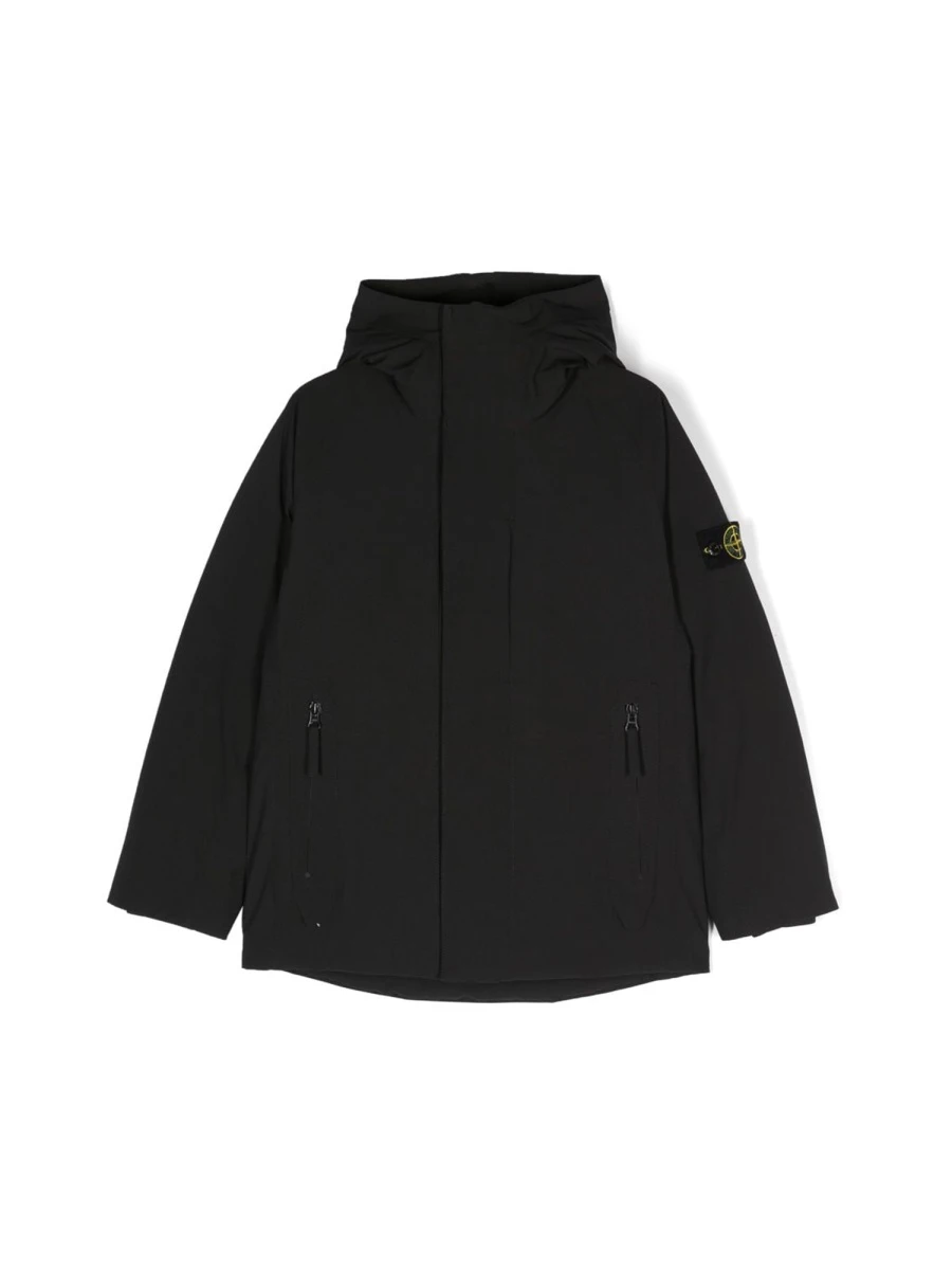 商品Stone Island|Stone Island 男童夹克 791640434KV0029 黑色,价格¥3807,第1张图片