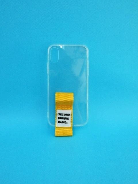 商品SECOND UNIQUE NAME|Sun Case Finger Clear Yellow Jelly Case,价格¥393,第2张图片详细描述