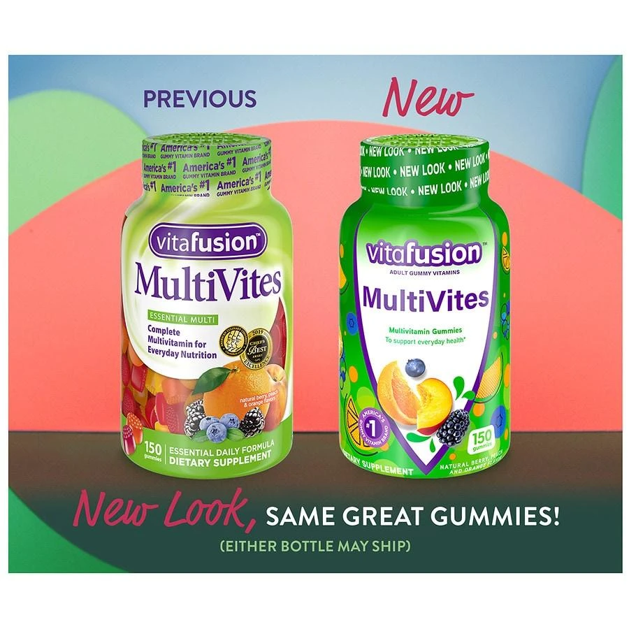 商品Vitafusion|MultiVites Gummy Vitamins Natural Berry,价格¥75,第3张图片详细描述