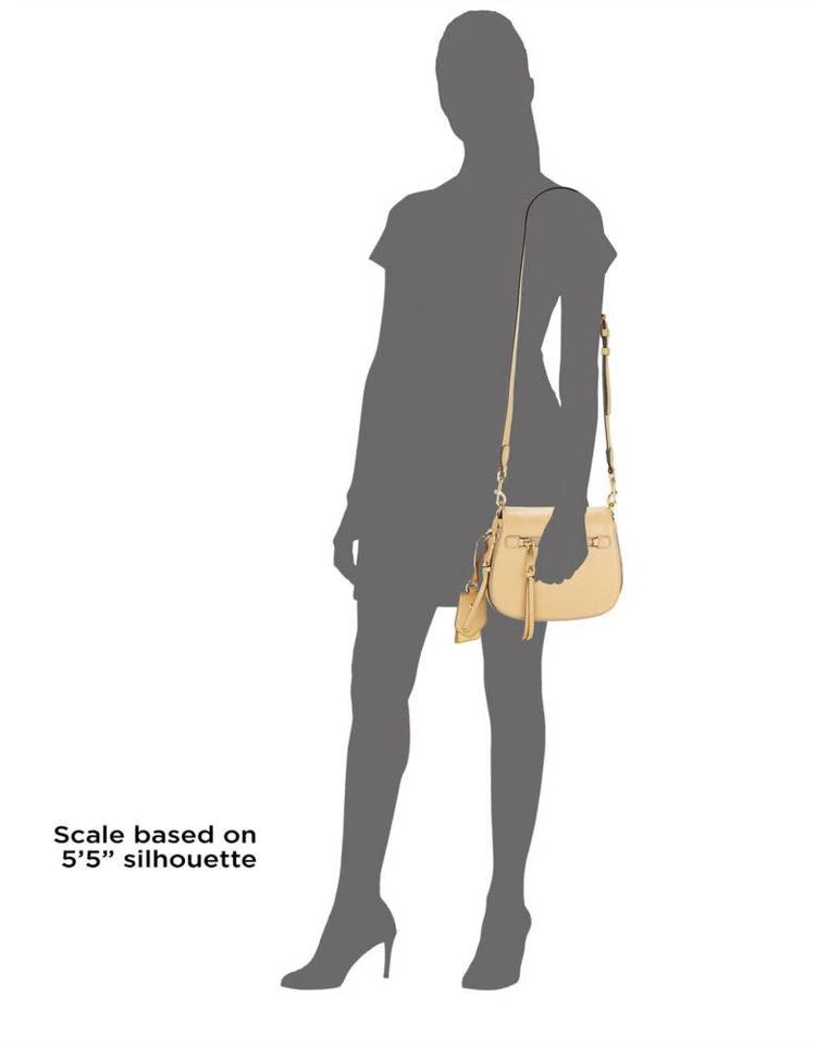 商品Marc Jacobs|Recruit Small Leather Saddle Crossbody Bag,价格¥846,第4张图片详细描述