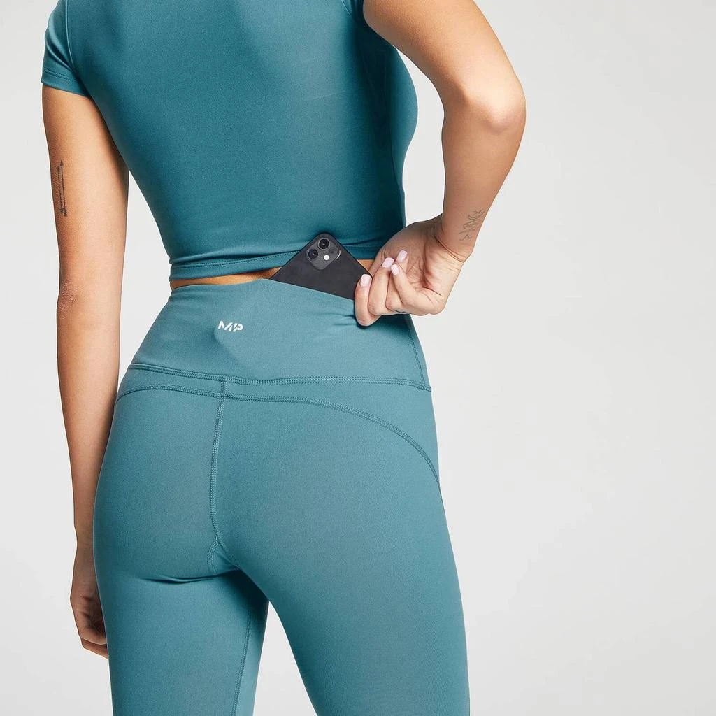 商品Myprotein|MP Women's Power Cycling Shorts - Ocean Blue,价格¥103,第4张图片详细描述