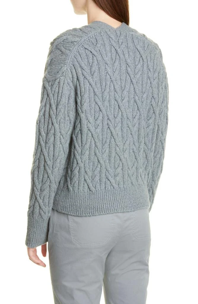 商品Vince|Interlocking Cable Cardigan,价格¥1520,第2张图片详细描述