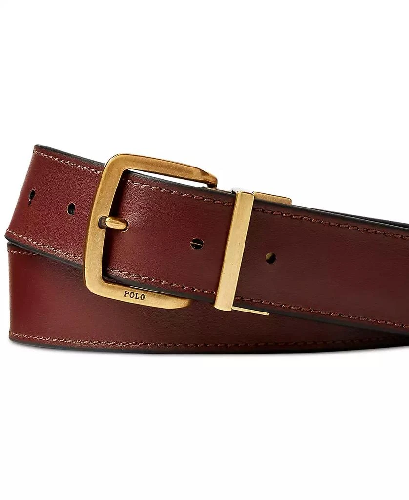 商品Ralph Lauren|Men's Reversible Leather Belt,价格¥604,第3张图片详细描述