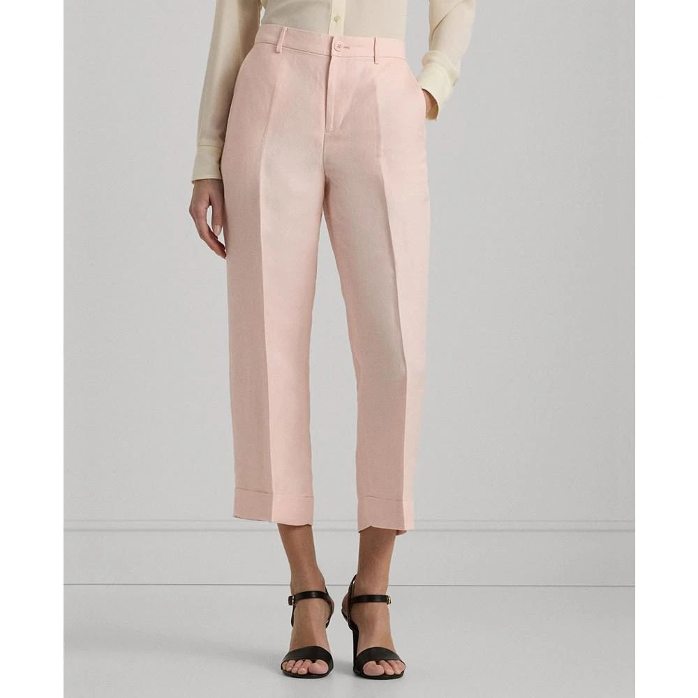 商品Ralph Lauren|Women's Cropped Twill Pants,价格¥1360,第1张图片