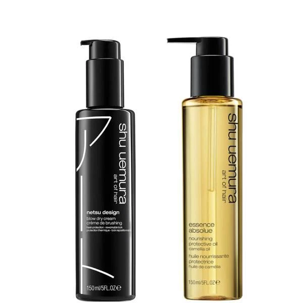 商品Shu Uemura|Shu Uemura Art of Hair Netsu Design and Essence Absolue Oil Styling Duo,价格¥821,第1张图片