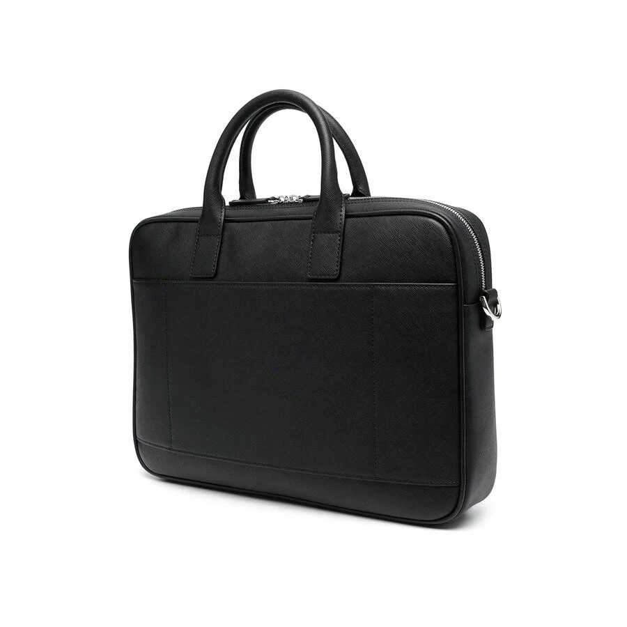 商品Emporio Armani|Regenerated Saffiano Leather Business Bag,价格¥1501,第2张图片详细描述