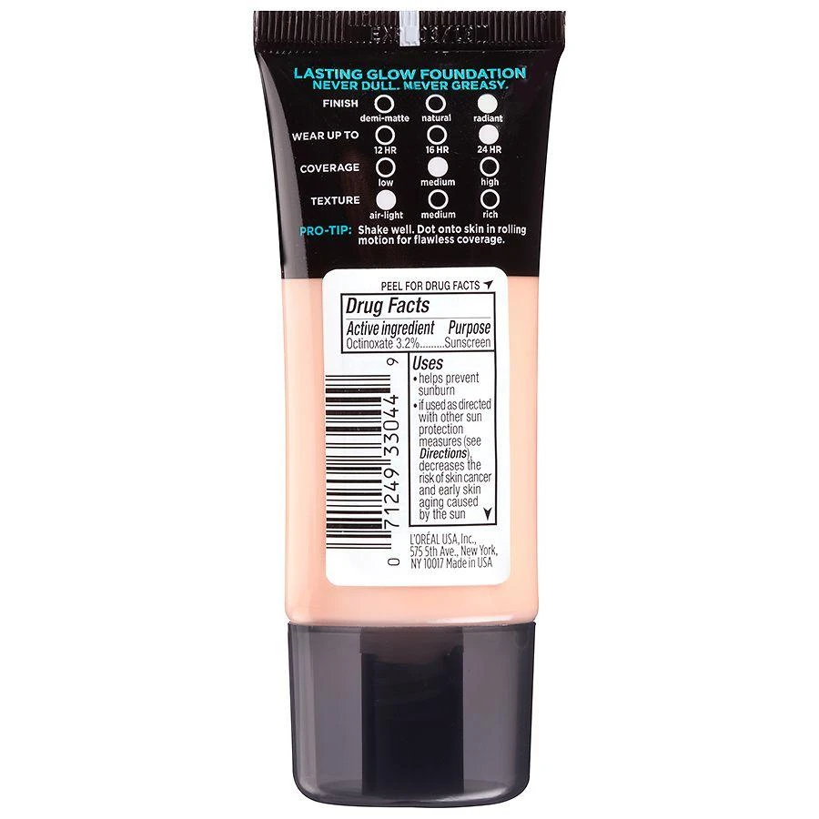 商品L'Oreal Paris|Pro-Glow Foundation,价格¥146,第3张图片详细描述