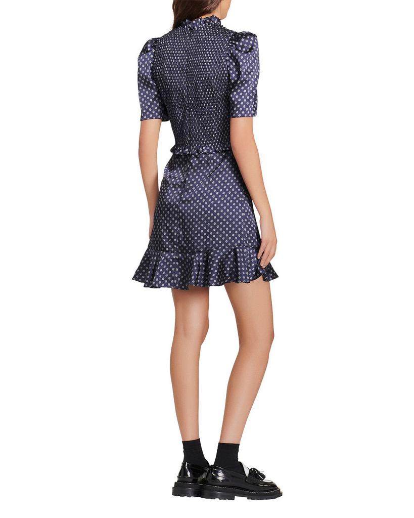 Malden Printed Smocked Dress商品第2张图片规格展示