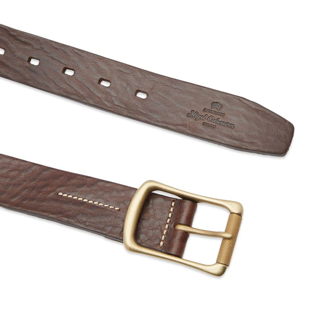 商品Nigel Cabourn|Nigel Cabourn 35MM Military Roller Buckle Belt,价格¥518,第2张图片详细描述