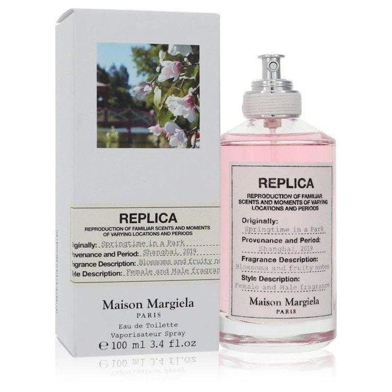 商品MAISON MARGIELA|Replica Springtime In A Park by Maison Margiela Eau De Toilette Spray (Unisex) 3.4 oz for Women,价格¥1555,第1张图片