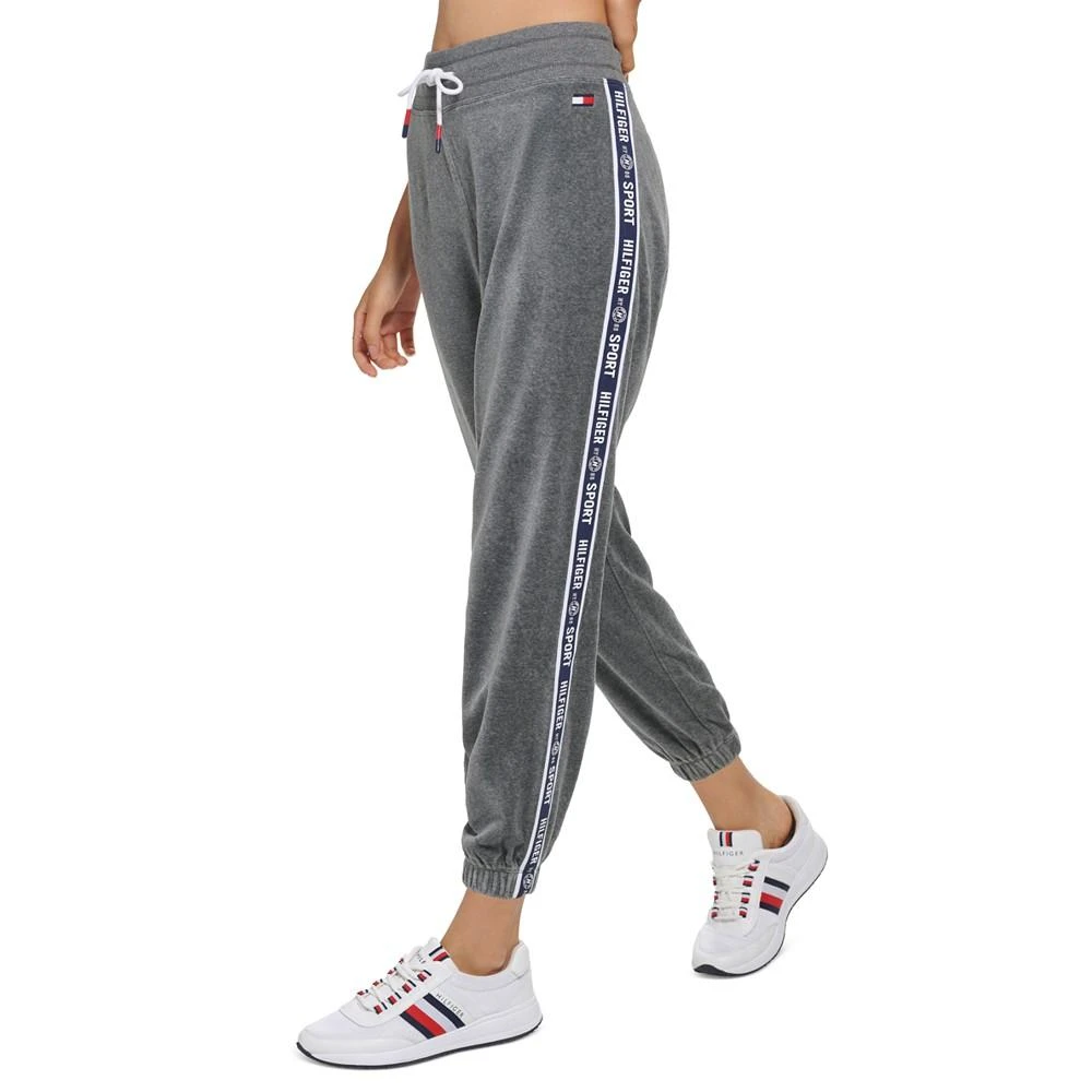 商品Tommy Hilfiger|Women's Velour High Rise Jogger Pants,价格¥226,第3张图片详细描述