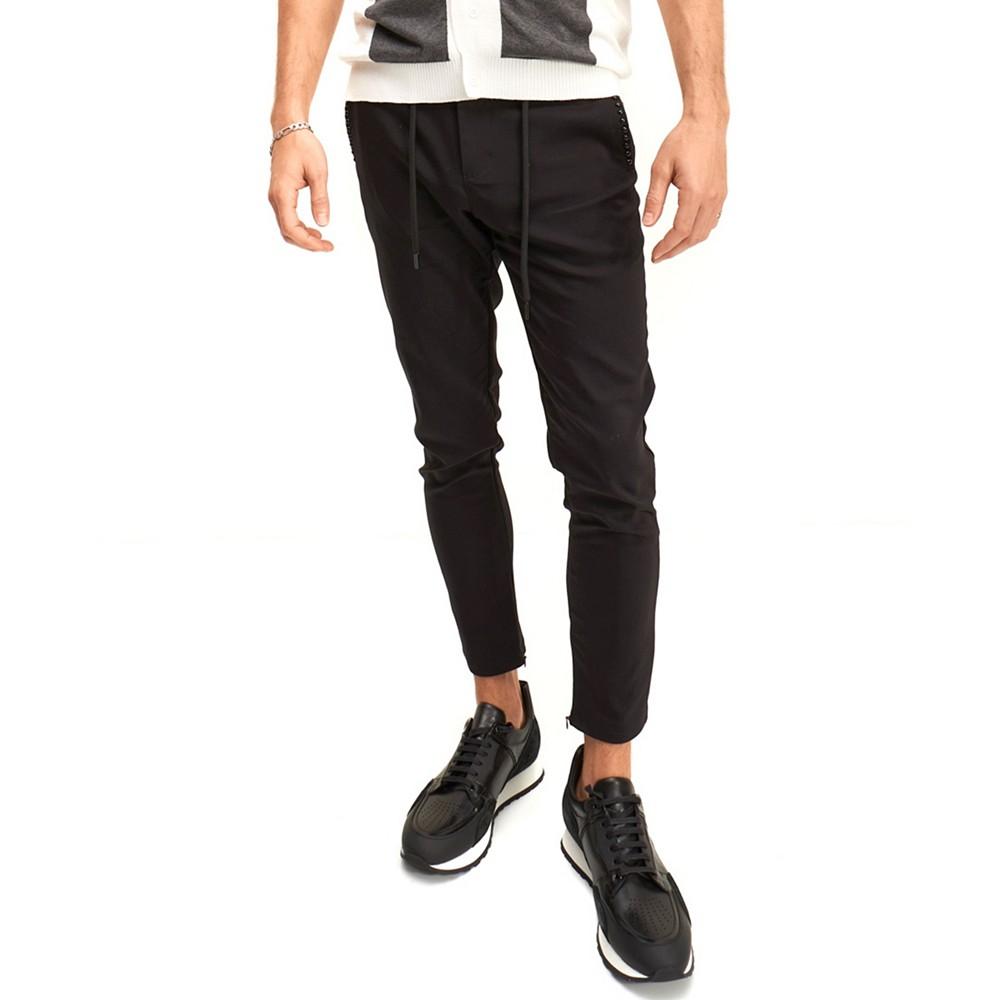 [RON TOMSON]RON TOMSON男款黑色休闲裤Men's Modern Stretch SlimFit Travel