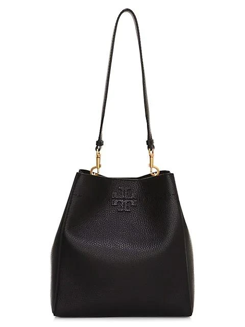 商品Tory Burch|托里·伯奇女士单肩包手提包日常休闲职业女包 McGraw Leather Hobo Bag,价格¥2997,第4张图片详细描述
