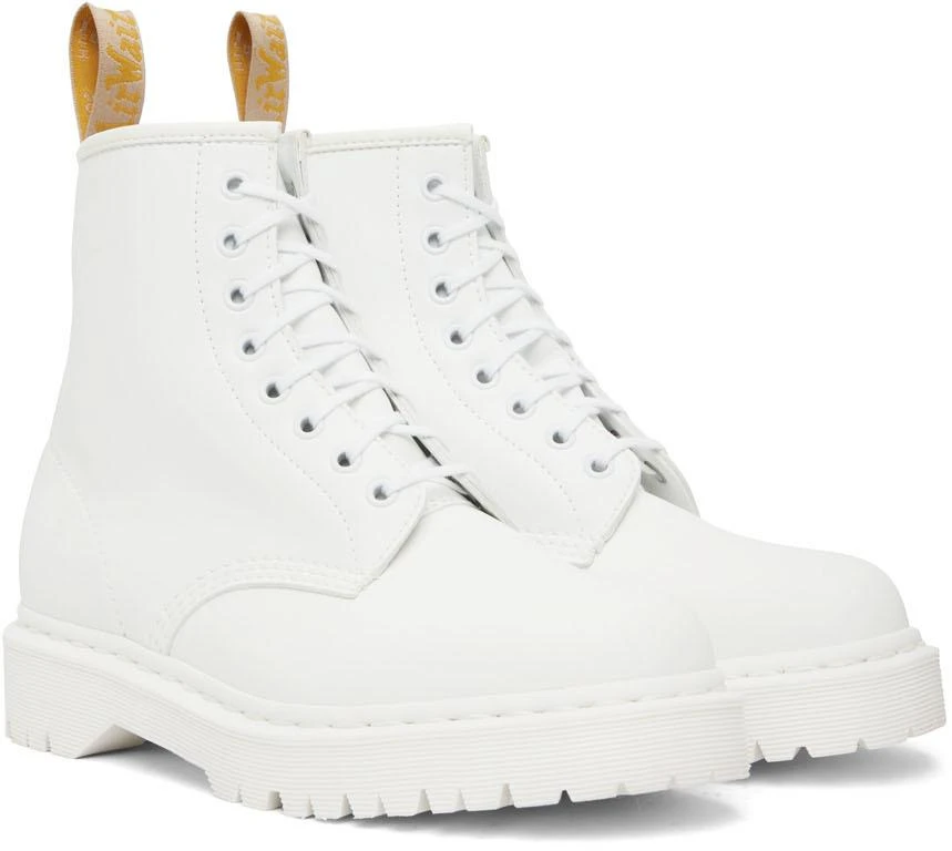 商品Dr. Martens|White 1460 Bex Mono Boots,价格¥712,第4张图片详细描述