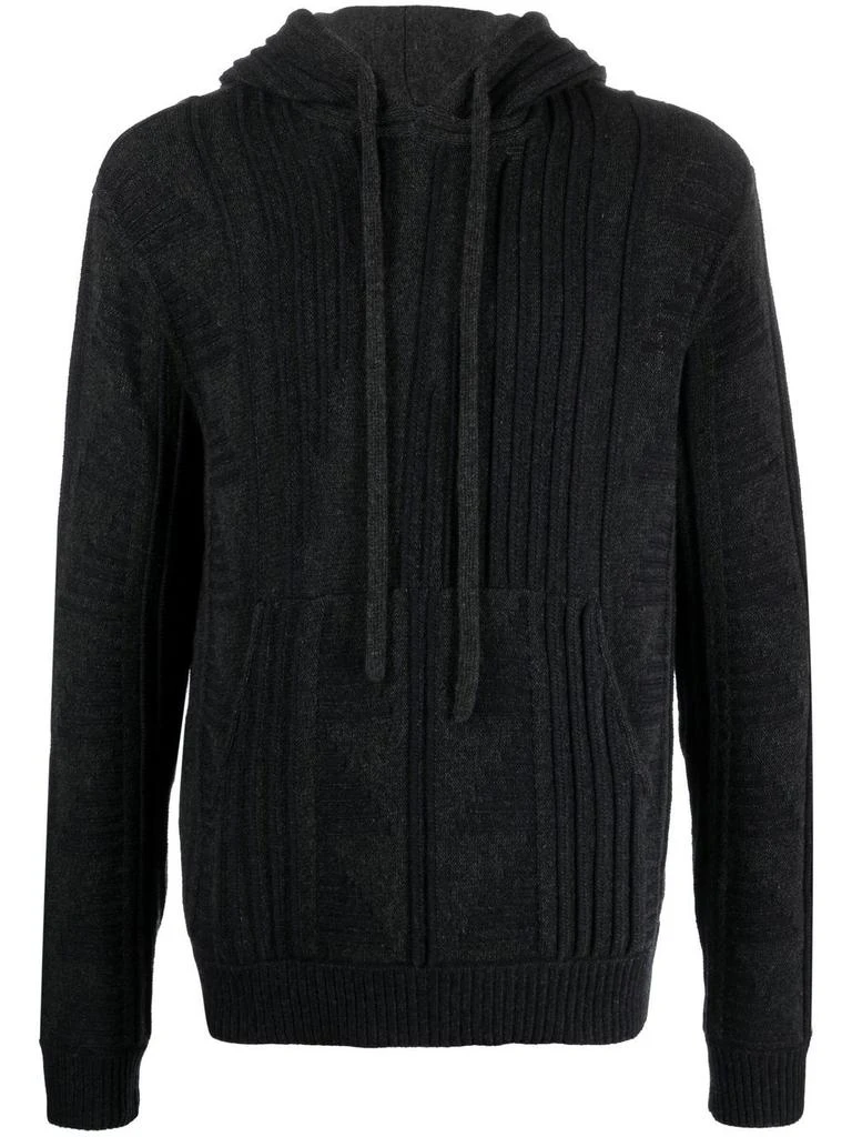 商品Emporio Armani|EMPORIO ARMANI - Wool Blend Hoodie,价格¥3907,第1张图片