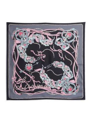 商品Lanvin|Mixed Silk Scarf,价格¥1014,第2张图片详细描述