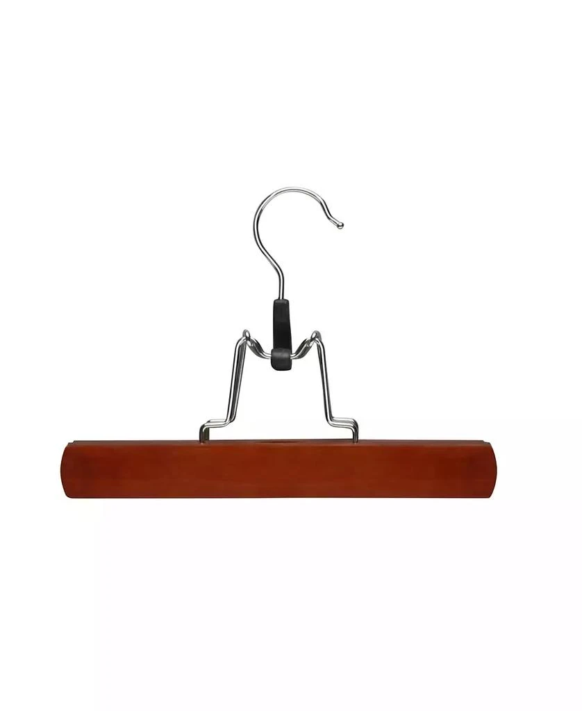 商品Honey Can Do|Wood Pant Clamp Hangers, Set of 16,价格¥472,第1张图片