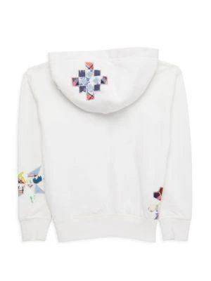 商品Ralph Lauren|Little Girl’s Quilted Magic Fleece Hoodie,价格¥405,第2张图片详细描述