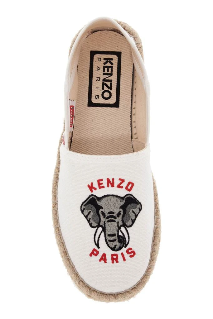 商品Kenzo|canvas espadrilles with logo embroidery,价格¥853,第2张图片详细描述