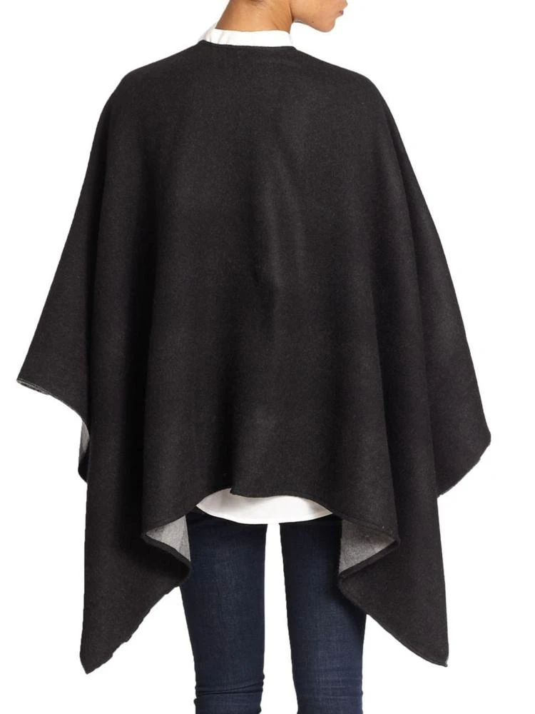 商品Burberry|Charlotte Reversible Check Wool Cape,价格¥4935,第2张图片详细描述