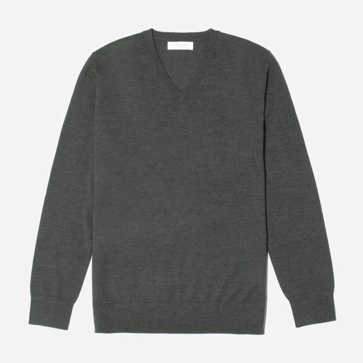 商品Everlane|The Luxe Merino V-Neck,价格¥583,第1张图片