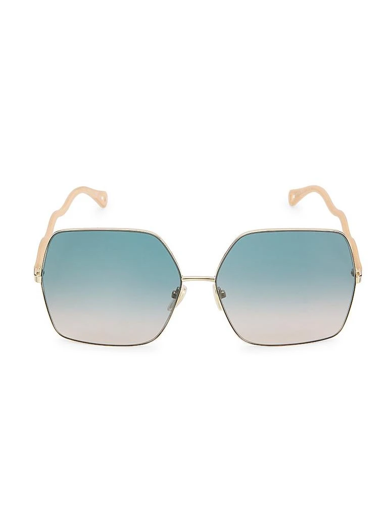 商品Chloé|Noore 64MM Square Sunglasses,价格¥3099,第1张图片