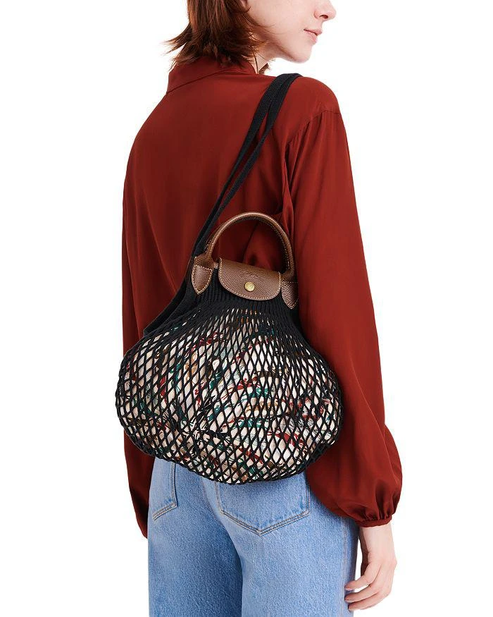 商品Longchamp|Le Pliage Filet Knit Bag,价格¥827-¥1089,第5张图片详细描述