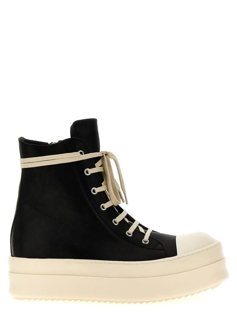 商品Rick Owens|Mega Bumper Sneakers White/Black,价格¥5981,第1张图片