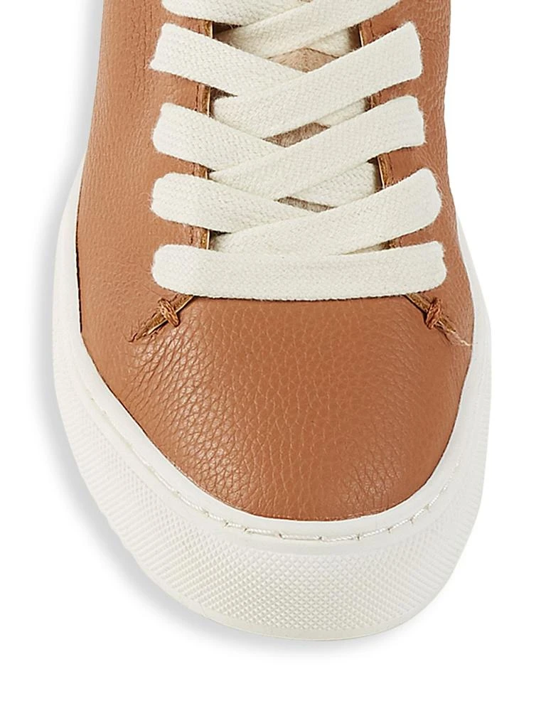 商品Sam Edelman|Pence Faux Fur-Trim Leather High-Top Sneakers,价格¥198,第5张图片详细描述