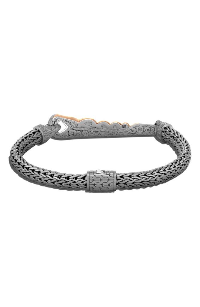 Sterling Silver & Bronze Classic Chain Bracelet商品第2张图片规格展示