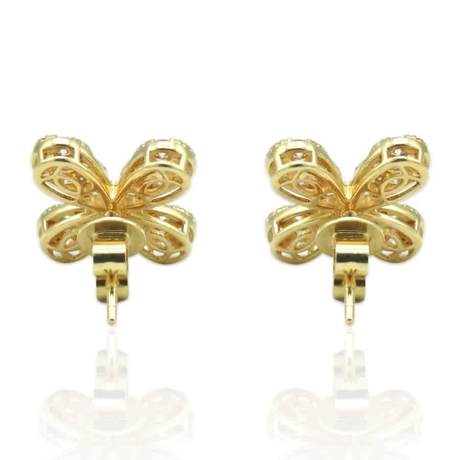 商品Tresorra|Tresorra 18K Yellow Gold Diamond Earrings,价格¥22012,第3张图片详细描述