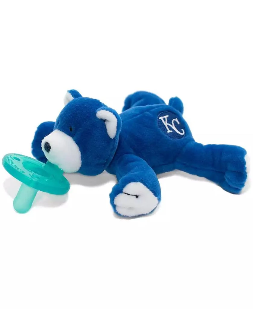 商品Wubbanub|0 to 6m Infant Pacifier -  Kansas City Royals Bear,价格¥150,第1张图片