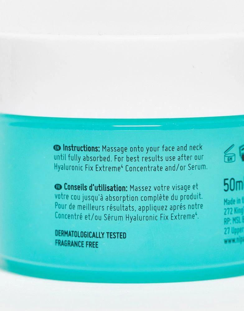 商品Nip+Fab|NIP+FAB Hyaluronic Fix Extreme4 2% Hydration Hybrid Gel Cream 50ml,价格¥258,第3张图片详细描述