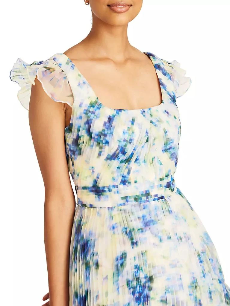 商品Theia|Miriam Pleated Dress,价格¥1117,第5张图片详细描述