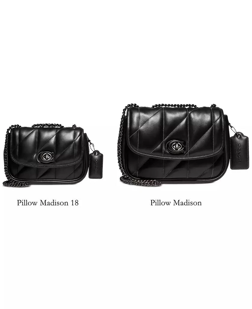 Quilted Pillow Madison Shoulder Bag with Chain Strap 商品