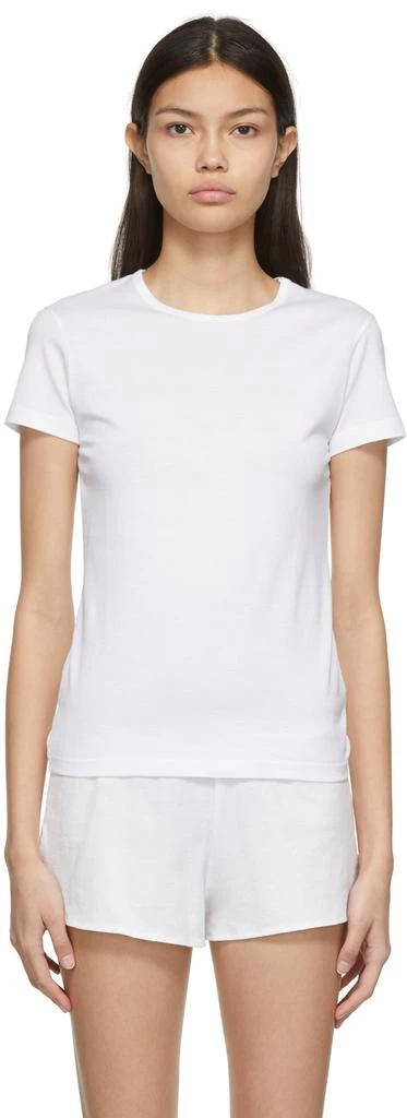 商品Sunspel|White Classic T-Shirt,价格¥515,第1张图片