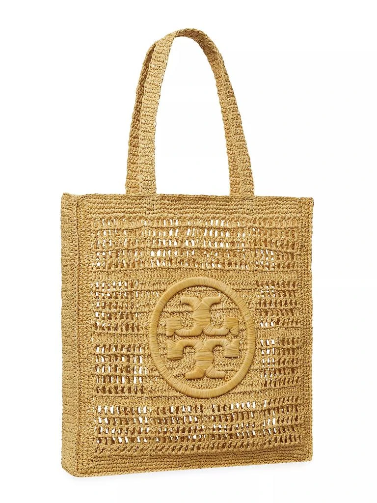 商品Tory Burch|Ella Raffia Crochet Floral Tote,价格¥2240,第3张图片详细描述