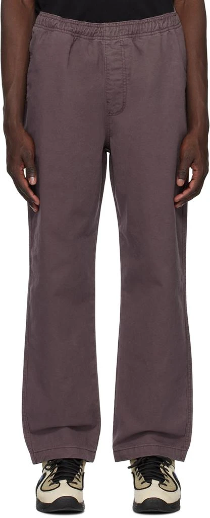 商品STUSSY|Purple Beach Trousers,价格¥849,第1张图片