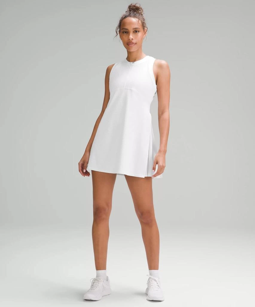 Grid-Texture Sleeveless Linerless Tennis Dress 商品