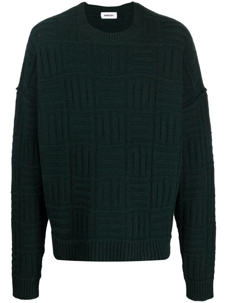 商品Ambush|AMBUSH Monogram pattern jumper,价格¥2686,第1张图片