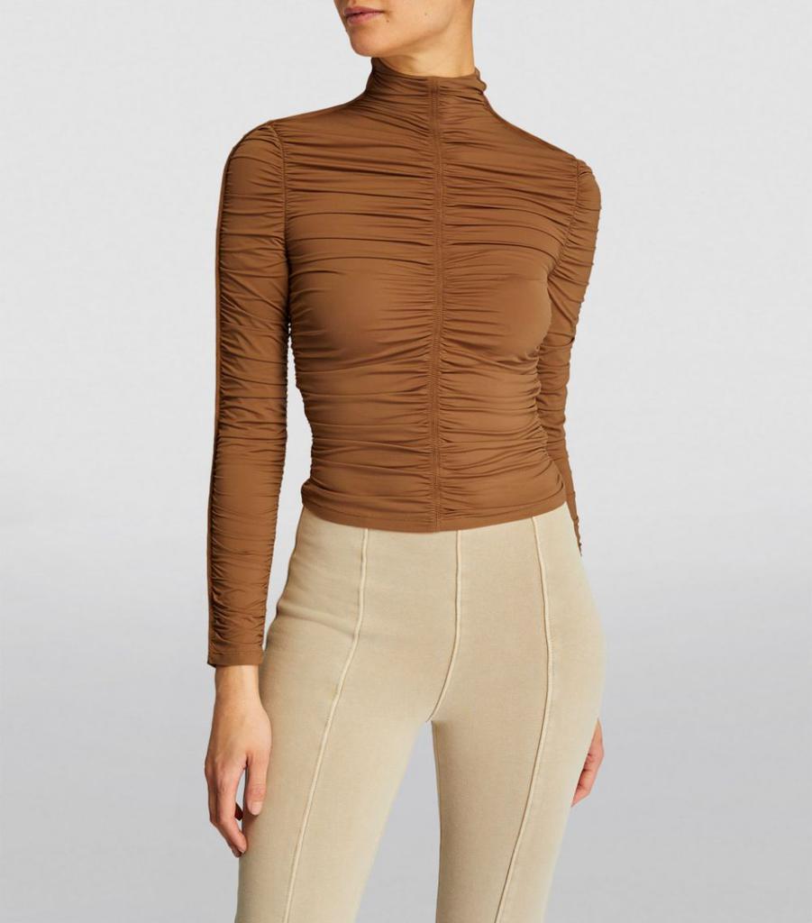 商品Alexander Wang|Ruched High-Neck Top,价格¥3510,第5张图片详细描述