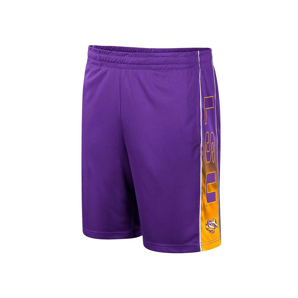 商品Colosseum|Men's Purple LSU Tigers Lazarus Shorts,价格¥226,第2张图片详细描述
