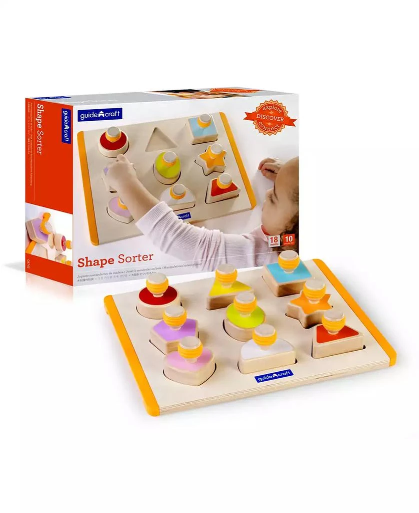 商品Guidecraft, Inc|Guidecraft Shape Sorter,价格¥374,第1张图片