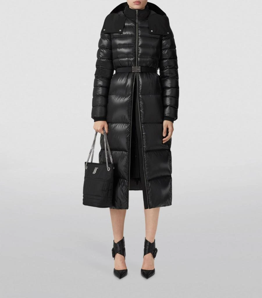 商品Burberry|Hooded Puffer Coat,价格¥18641,第2张图片详细描述