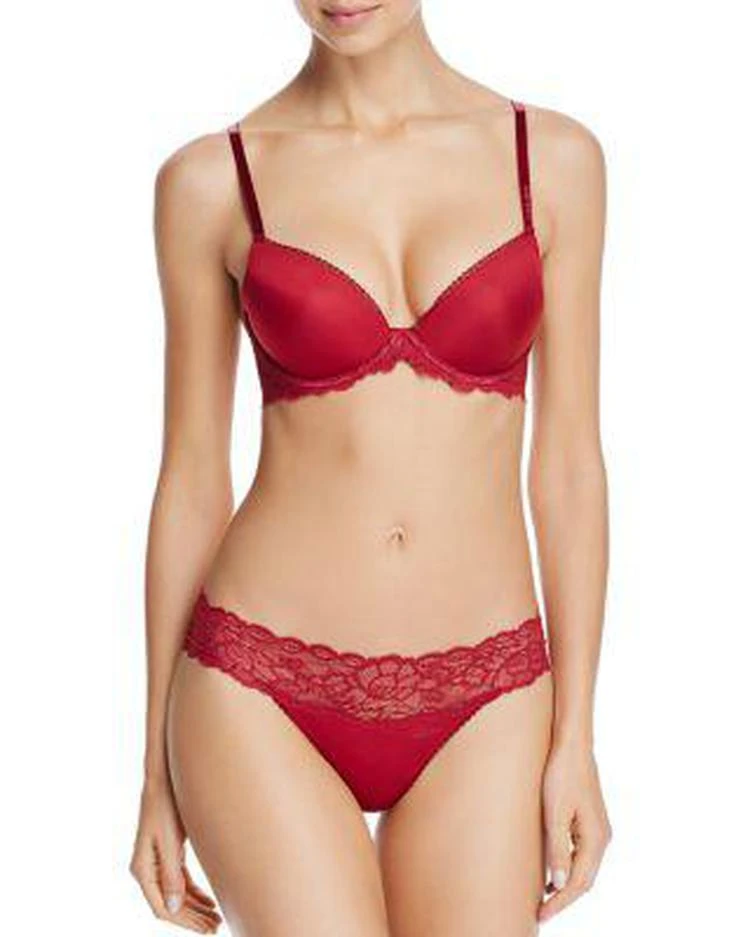 商品Calvin Klein|Seductive Comfort Demi Lift Convertible Bra,价格¥349,第4张图片详细描述