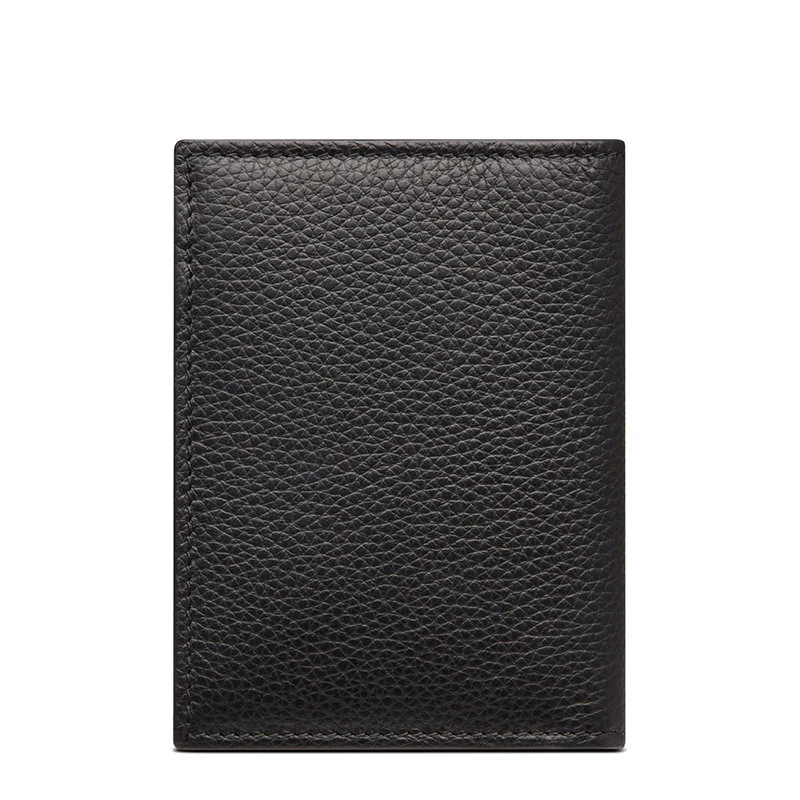 商品Dior|【预售3-7天】DIOR/迪奥 2021秋冬 男士黑色粒面小牛皮折叠钱包2ESCH138CDI_H00N,价格¥3110,第5张图片详细描述