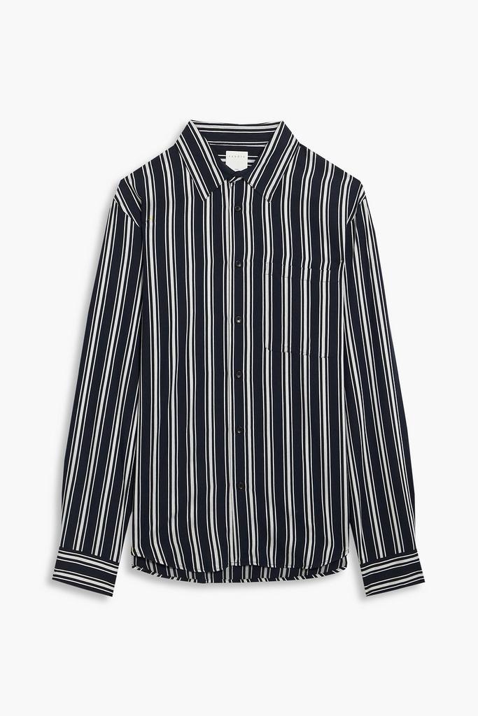 Striped twill shirt商品第1张图片规格展示