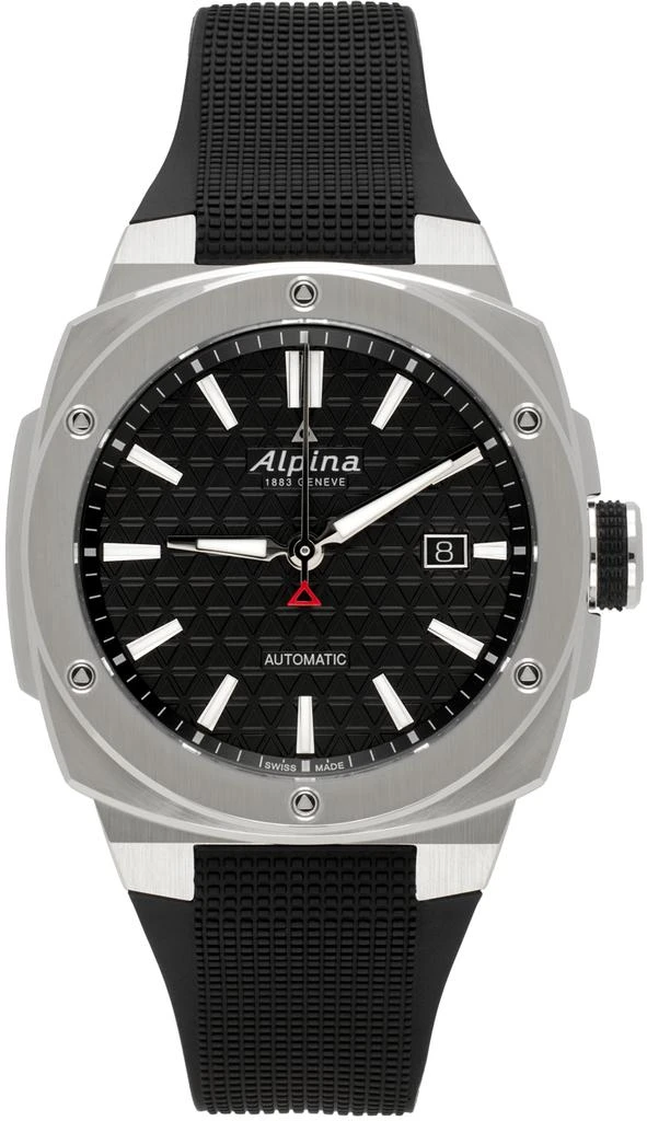 商品Alpina|Black Alpiner Extreme Automatic Watch,价格¥16838,第1张图片
